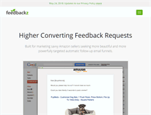 Tablet Screenshot of feedbackz.com
